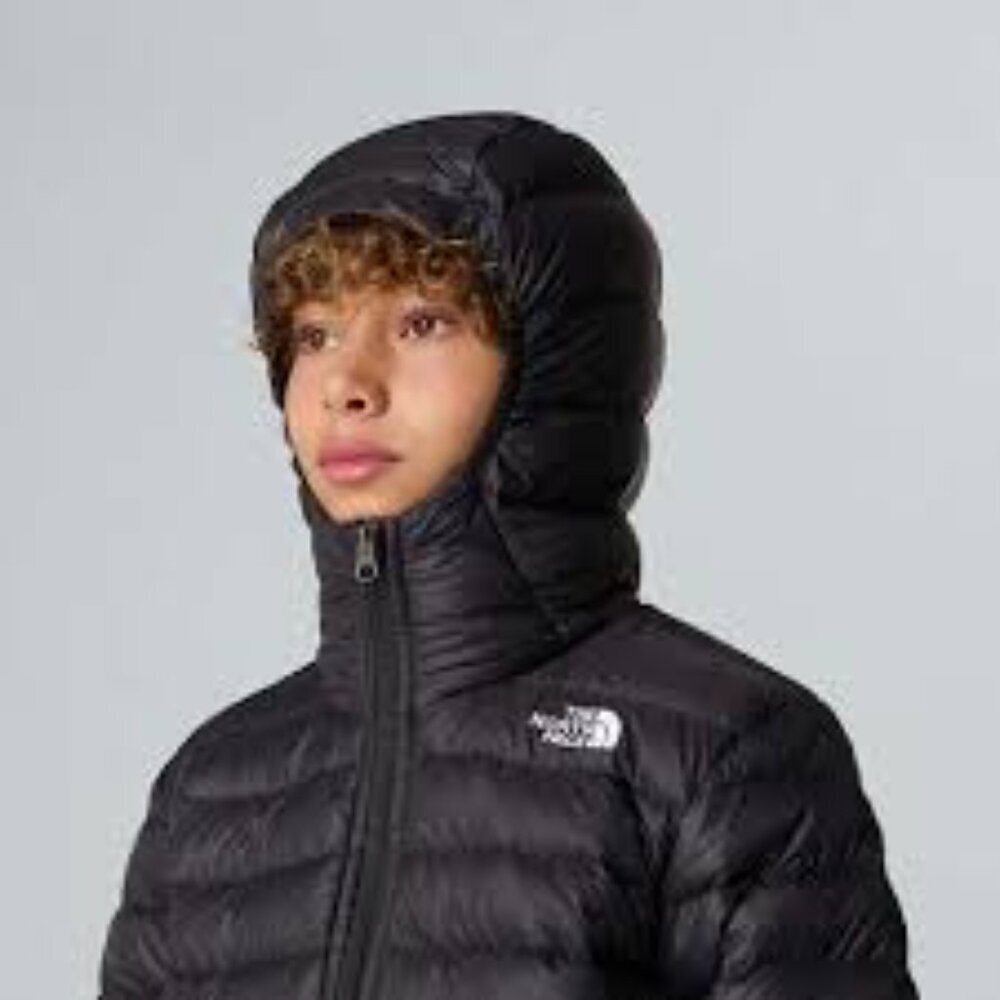 The North Face Aconcagua Down Boy Black Jacket Size M